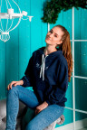 Туника Т 360 (меланж синий)