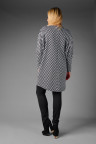 Кардиган М 57/2 (принт шашечки)