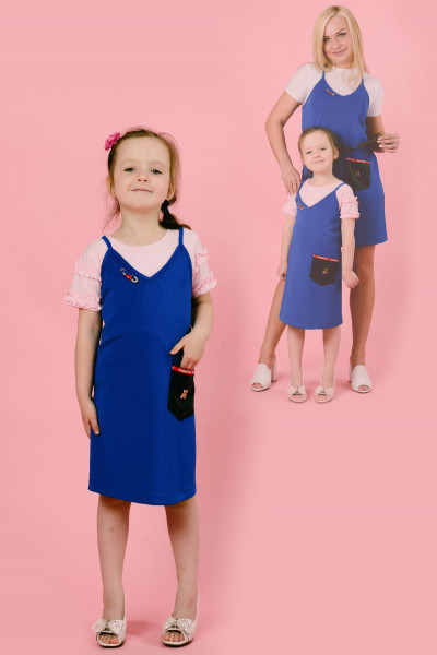 Купить Детский сарафан "Василёк" ДС 35 Family look на Неженке